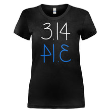 Load image into Gallery viewer, 3.14 = PIE - T Shirt - 3.14_PIE-_Ladies_-_Black