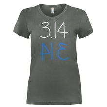 Load image into Gallery viewer, 3.14 = PIE - T Shirt - 3.14_PIE-_Ladies_-_Charcoal