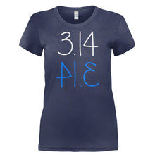 Load image into Gallery viewer, 3.14 = PIE - T Shirt - 3.14_PIE-_Ladies_-_Navy