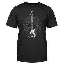 Load image into Gallery viewer, 4 String Music - T Shirt - 4_String_Music_Tshirt_Black