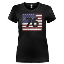 Load image into Gallery viewer, 76 - T Shirt - 76-_Ladies_-_Black