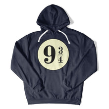 Load image into Gallery viewer, 9 3/4 - T Shirt - 9_3_4_hoodie_navy_cf8c5bb1-5c15-474c-b8a7-873b35bb26e9