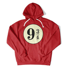 Load image into Gallery viewer, 9 3/4 - T Shirt - 9_3_4_hoodie_red_95e2e47c-1473-4ed4-810f-c87b0b26db35
