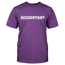 Load image into Gallery viewer, Accountant - T Shirt - ACCOUNTANT-_Men_-_Purple