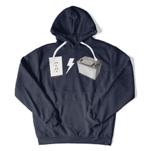 Load image into Gallery viewer, AC DC - T Shirt - AC_DC_-_hoodie_-_navyblue