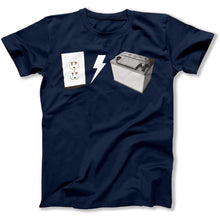 Load image into Gallery viewer, AC DC - T Shirt - AC_DC_-_men_-_navyblue