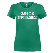 Load image into Gallery viewer, Adios Bitchachos - T Shirt - ADIOS_BITCHACHOS_-_Ladies_-_kellygreen