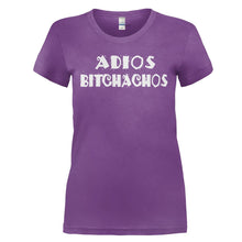 Load image into Gallery viewer, Adios Bitchachos - T Shirt - ADIOS_BITCHACHOS_-_Ladies_-_purple