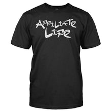 Load image into Gallery viewer, Affiliate Life - T Shirt - AFFILIATE_LIFE_-_men_-_black