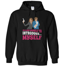 Load image into Gallery viewer, Allow Myself To Introduce... Myself - T Shirt - ALLOW_MYSELF_TO_INTRODUCE_MYSELF_-_hoodies_-_black