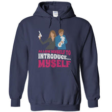 Load image into Gallery viewer, Allow Myself To Introduce... Myself - T Shirt - ALLOW_MYSELF_TO_INTRODUCE_MYSELF_-_hoodies_-_navy