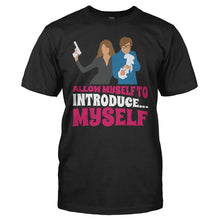 Load image into Gallery viewer, Allow Myself To Introduce... Myself - T Shirt - ALLOW_MYSELF_TO_INTRODUCE_MYSELF_-_men_-_black