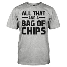 Load image into Gallery viewer, All That and a Bag of Chips - T Shirt - ALL_THAT_AND_A_BAG_OF_CHIPS_-_Men_-_heathergrey