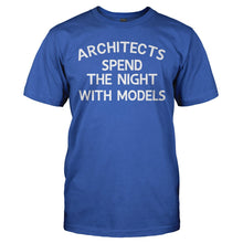 Load image into Gallery viewer, Architects Spend the Night with Models - T Shirt - ARCHITECTS_SPEND_THE_NIGHT_WITH_MODELS_-_Men_-_royalblue