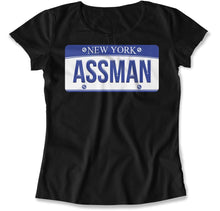 Load image into Gallery viewer, ASSMAN - T Shirt - ASSMAN_women_blacl