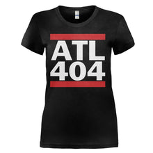 Load image into Gallery viewer, Atlanta 404 - T Shirt - ATLANTA_404_-_ladies_-_black
