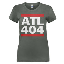 Load image into Gallery viewer, Atlanta 404 - T Shirt - ATLANTA_404_-_ladies_-_charcoal