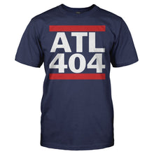 Load image into Gallery viewer, Atlanta 404 - T Shirt - ATLANTA_404_-_men_-_navyblue