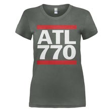 Load image into Gallery viewer, Atlanta 770 - T Shirt - ATLANTA_770_-_ladies_-_charcoal