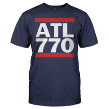 Load image into Gallery viewer, Atlanta 770 - T Shirt - ATLANTA_770_-_men_-_navyblue