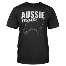 Load image into Gallery viewer, Aussie Mom - T Shirt - AUSSIE_MOM_-_Men_-_black