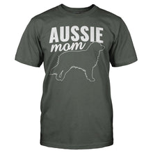 Load image into Gallery viewer, Aussie Mom - T Shirt - AUSSIE_MOM_-_Men_-_charcoal