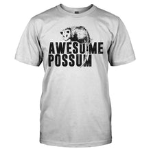 Load image into Gallery viewer, Awesome Possum - T Shirt - AWESOME_POSSUM_-_Men_-_white