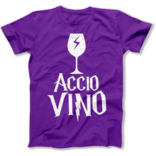 Load image into Gallery viewer, Accio Vino - T Shirt - Accio_Vino_men_purple