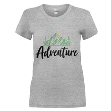 Load image into Gallery viewer, Adventure - T Shirt - Adventure_women_heathergrey