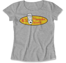 Load image into Gallery viewer, Al's Pancake World - T Shirt - Al_s_Pancake_World_women_heather
