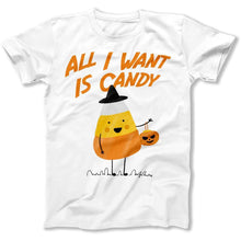 Load image into Gallery viewer, All I Want Is Candy - T Shirt - All_I_Want_Is_Candy_men_white