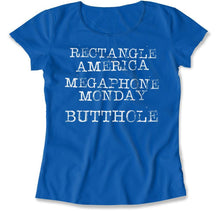 Load image into Gallery viewer, All The Words I Know - T Shirt - All_The_Words_I_Know_women_royal