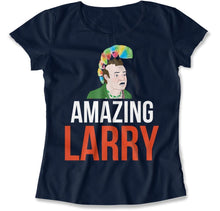Load image into Gallery viewer, Amazing Larry - T Shirt - Amazing_Larry_women_navy