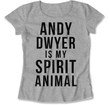 Load image into Gallery viewer, Andy Dwyer Is My Spirit Animal - T Shirt - Andy_Dwyer_Is_My_Spirit_Animal_women_heather