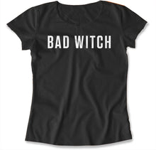 Load image into Gallery viewer, Bad Witch - T Shirt - BAD_WITCH_-_womens_-_black