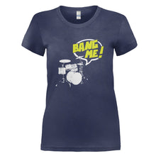 Load image into Gallery viewer, Bang Me! - T Shirt - BANG_ME_-_Ladies_-_navyblue