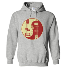 Load image into Gallery viewer, Bass Yin Yang - T Shirt - BASS_YIN_YANG_-_hoodies_-_heathergrey