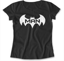 Load image into Gallery viewer, Batman - T Shirt - BATMAN_-_women_-_black