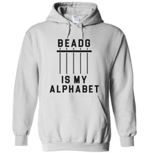 Load image into Gallery viewer, BEADG is My Alphabet - T Shirt - BEADG_is_my_Alphabet_-_hoodie_-_white