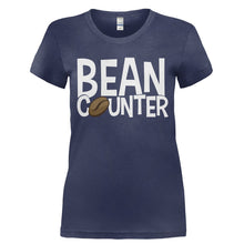 Load image into Gallery viewer, Bean Counter - T Shirt - BEAN_COUNTER-_Ladies_-_Navy