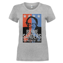 Load image into Gallery viewer, Bernie Sanders For President 2020 - T Shirt - BERNIE_SANDERS_FOR_PRESIDENT_2020_-_ladies_-_heathergrey