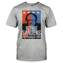 Load image into Gallery viewer, Bernie Sanders For President 2020 - T Shirt - BERNIE_SANDERS_FOR_PRESIDENT_2020_-_men_-_heathergrey