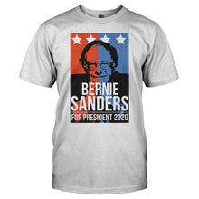 Load image into Gallery viewer, Bernie Sanders For President 2020 - T Shirt - BERNIE_SANDERS_FOR_PRESIDENT_2020_-_men_-_white