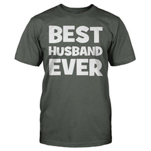 Load image into Gallery viewer, Best Husband Ever - T Shirt - BEST_HUSBAND_EVER_-_Men_-_charcoal
