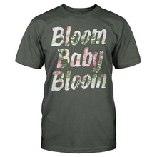 Load image into Gallery viewer, Bloom Baby Bloom - T Shirt - BLOOM_BABY_BLOOM_men_charcoal