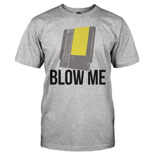 Load image into Gallery viewer, Blow Me - T Shirt - BLOW_ME_-_Men_-_heathergrey