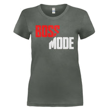 Load image into Gallery viewer, Boss Mode - T Shirt - BOSS_MODE-_Ladies_-_Charcoal