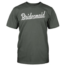 Load image into Gallery viewer, Bridesmaid - T Shirt - BRIDESMAID_-_Men_-_charcoal