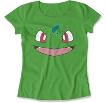 Load image into Gallery viewer, Bulb Dinosaur - T Shirt - BULB_DINOSAUR_-_womens_-_kellygreen
