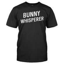 Load image into Gallery viewer, Bunny Whisperer - T Shirt - BUNNY_WHISPERER_-_Men_-_black